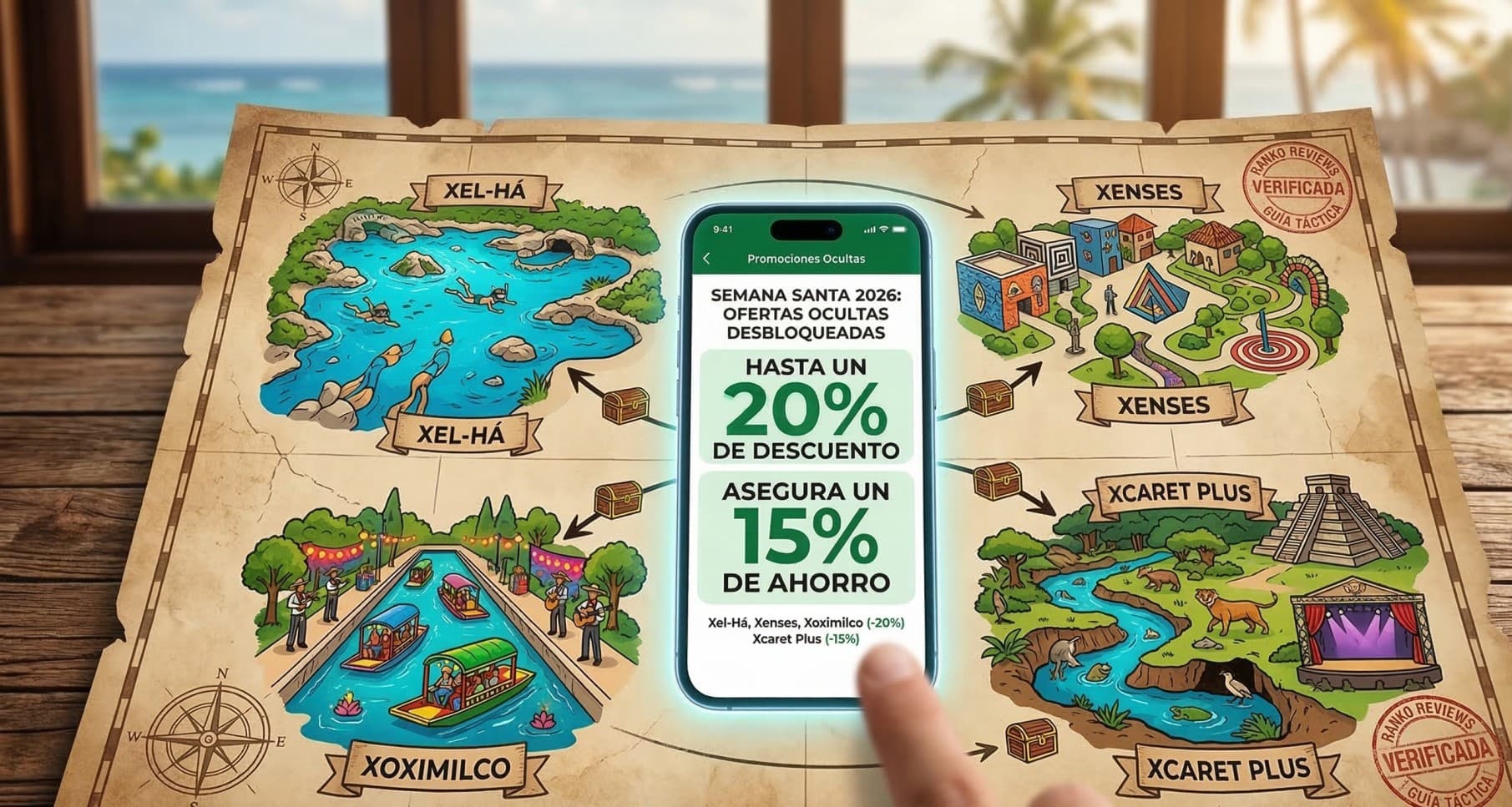 Promociones Ocultas: Cómo asegurar hasta 20% en Xcaret esta Semana Santa 2026